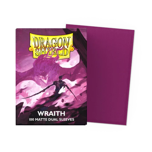 【新品】ドラゴンシールド デュアルマット レイス(Wraith)【DAGON SHIELD/100枚入】