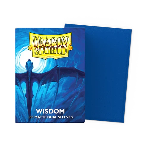 【新品】ドラゴンシールド デュアルマットウィズダム(Wisdom)【DAGON SHIELD/100枚入】