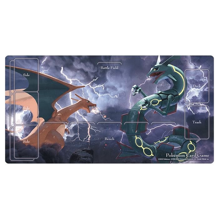 買取品】ラバープレイマット《リザードンVSレックウザ》【ゆうパックのみ】