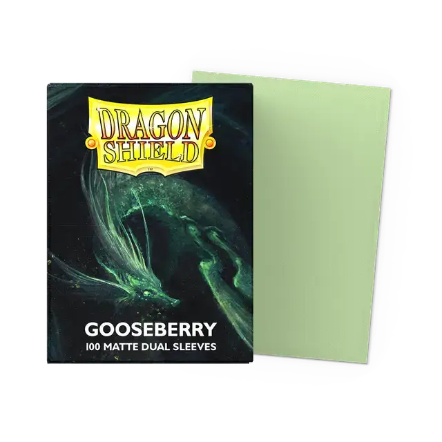 【新品】ドラゴンシールド デュアルマットグーズベリー(Gooseberry)【DAGON SHIELD/100枚入】