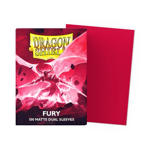 【新品】ドラゴンシールド デュアルマットフューリィ(Fury)【DAGON SHIELD/100枚入】