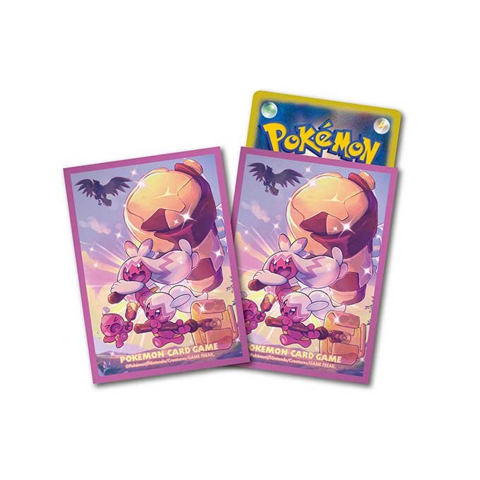 黄*軒様 ポケカデッキシールドスリーブ18点まとめ売り② 買取品】デッキシールド《色違いのデカヌチャン》/64枚入り(カード