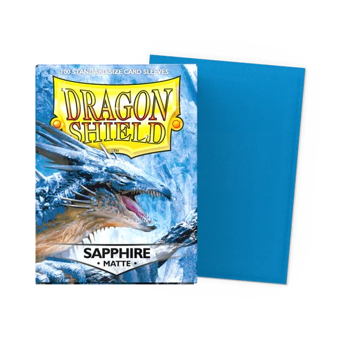 【新品】ドラゴンシールド マットサファイア(Sapphire)【DAGON SHIELD/100枚入】