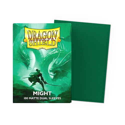 【新品】ドラゴンシールド デュアルマットマイト(Might)【DAGON SHIELD/100枚入】
