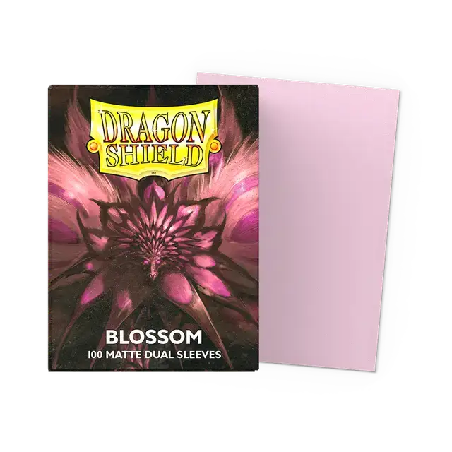 【新品】ドラゴンシールド デュアルマットブロッサム(Bloossom)【DAGON SHIELD/100枚入】