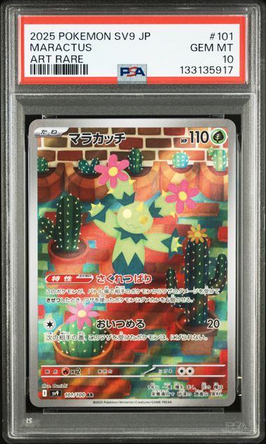 【PSA10鑑定品】マラカッチ[101/100][AR][SV9]【133135917/実物写真掲載】