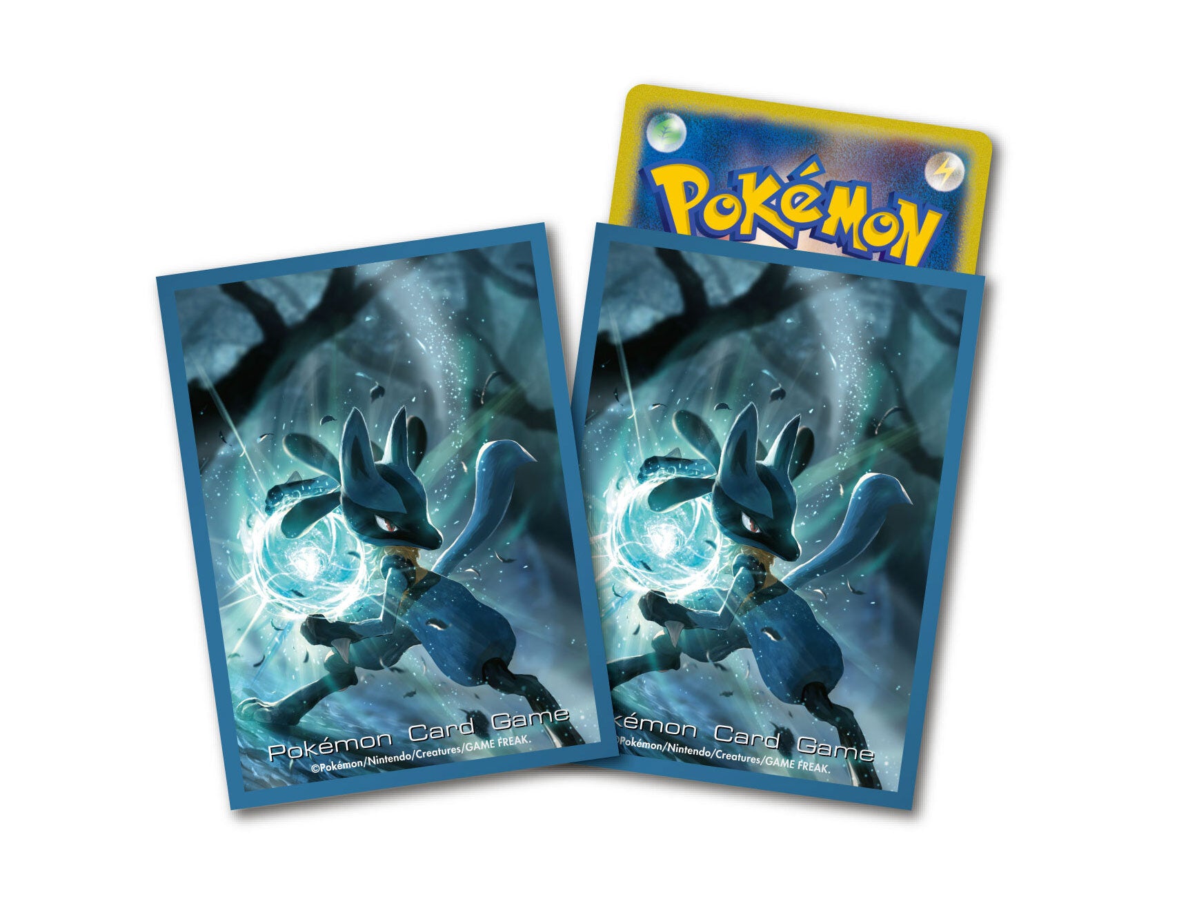 【買取品】デッキシールド《ルカリオ》/64枚入り(カードスリーブ)