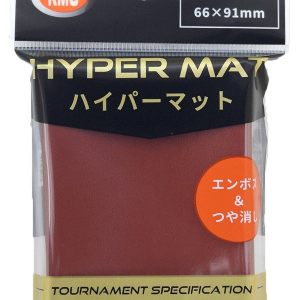 新品】ハイパーマット レッド(レギュラーサイズスリーブ)【KMC
