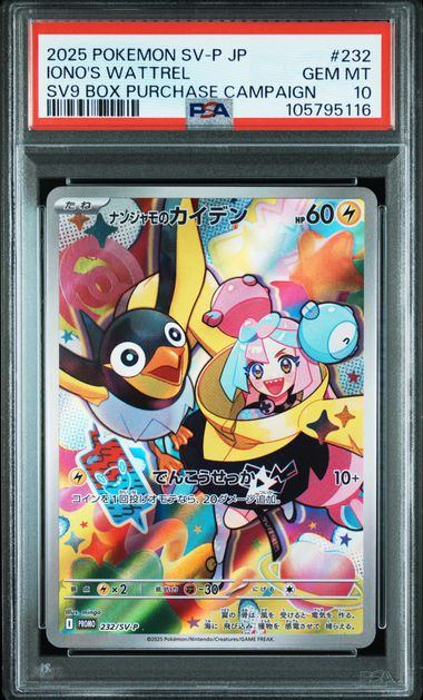 【PSA10鑑定品】ナンジャモのカイデン(AR仕様)[232/SV-P][P][プロモ]【105795116/実物写真掲載】