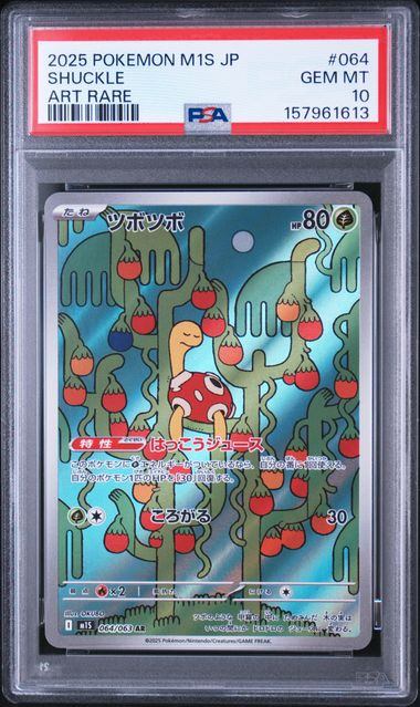 【PSA10鑑定品】ツボツボ[064/063][AR][M1S]【157961613/実物写真掲載】