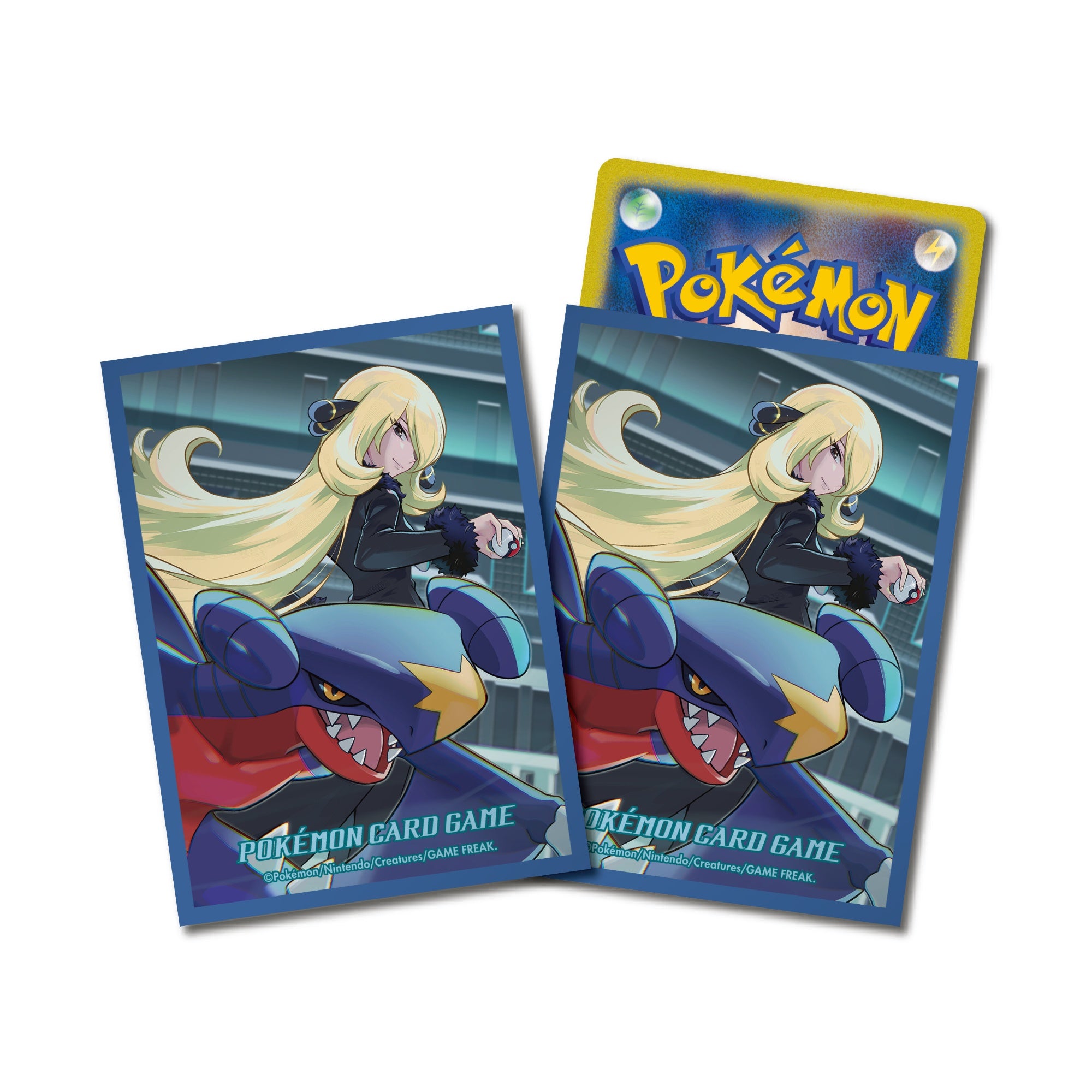 【買取品】デッキシールド《シロナ＆ガブリアス Ver.2【ブルー】》