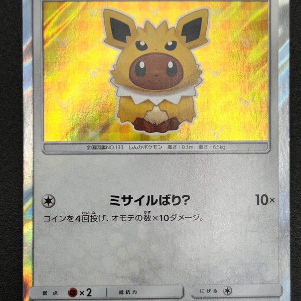 状態C】ポンチョを着たイーブイ(サンダース)(R仕様)[138/SM-P][P