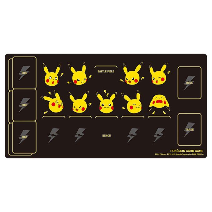 【買取品】ラバープレイマット《ピカチュウとかみなり｠【ゆうパックのみ】