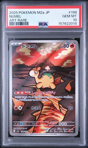 PSA10鑑定品】ドンメル[198/193][AR][M2a]【157622018/実物写真掲載】