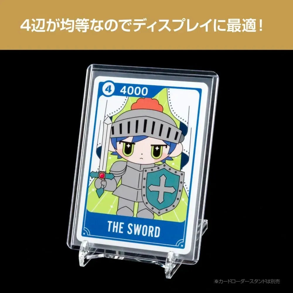 【新品】レギュラーカード用 フタ付き四辺サイドローダー【Answer/5枚入り】