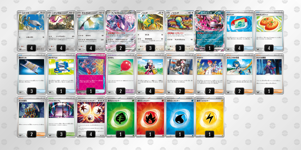 【デッキ販売】ニダンギル+ノココッチ