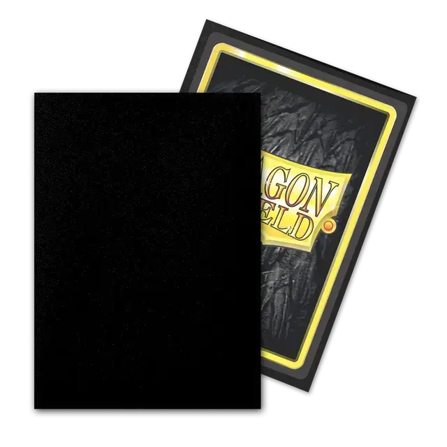 【新品】ドラゴンシールド アウターマットブラック(Black)【DAGON SHIELD/100枚入】