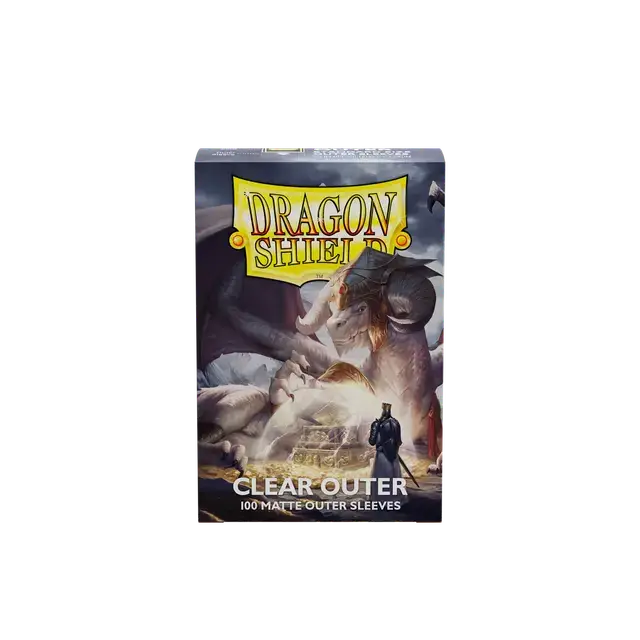 【新品】ドラゴンシールド アウターマットクリア(Clear)【DAGON SHIELD/100枚入】