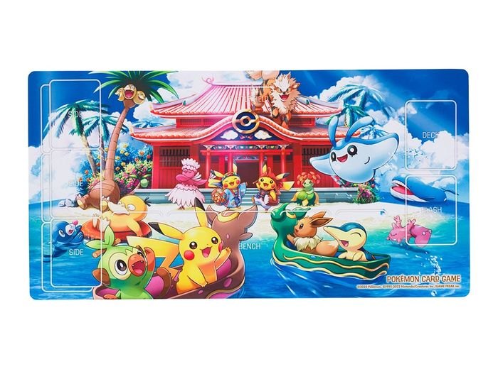 【買取品】ラバープレイマット《ポケモンセンターオキナワ》【ゆうパックのみ】