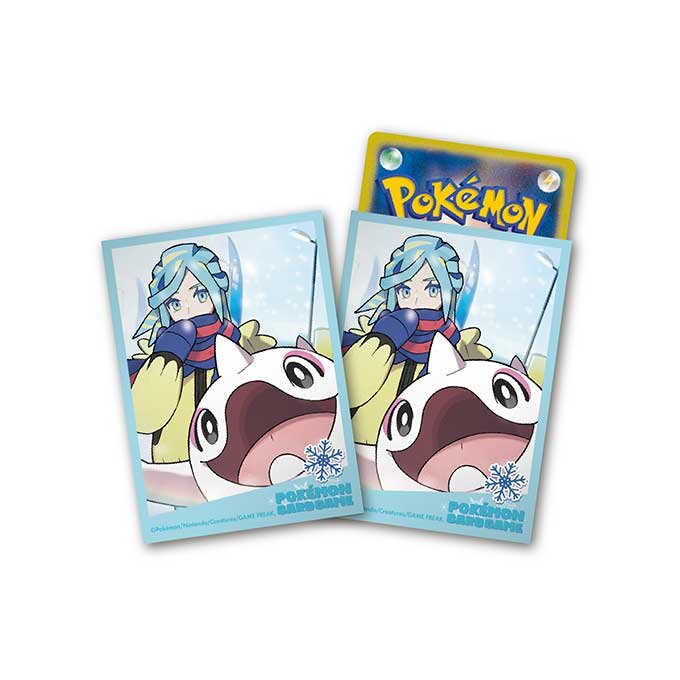 【買取品】デッキシールド《POKÉMON TRAINERS グルーシャ＆アルクジラ》/64枚入り(カードスリーブ)