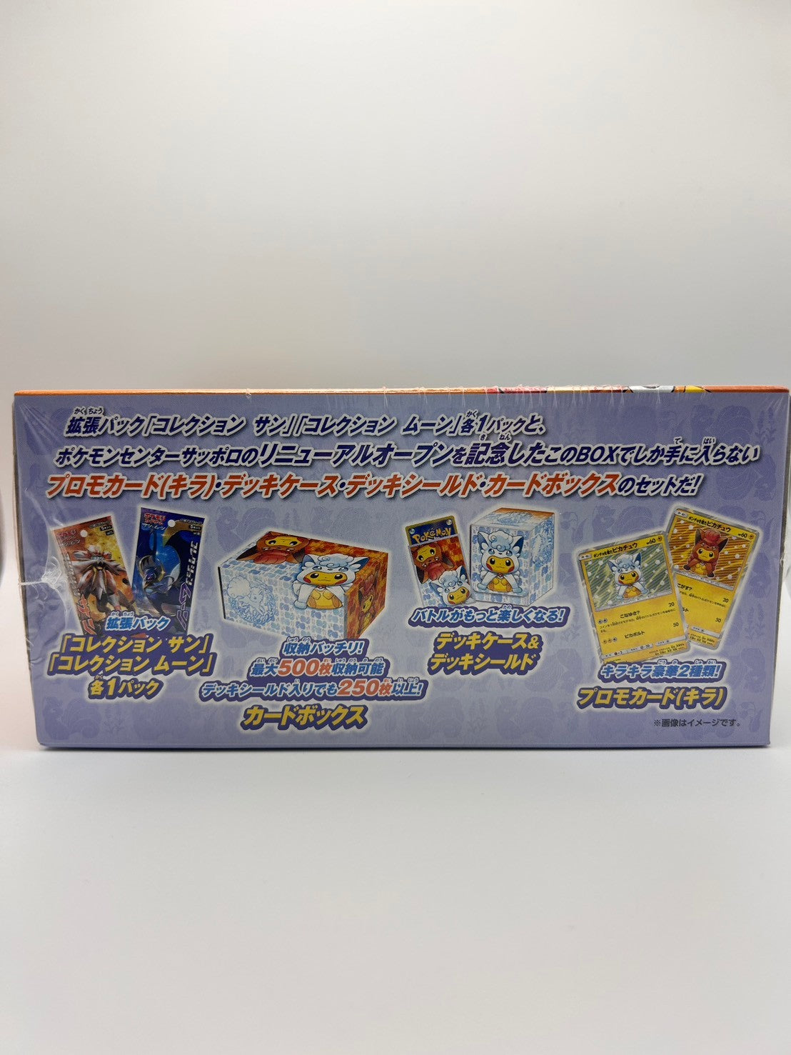 【状態A】アローラロコン&ロコンポンチョのピカチュウ(未開封BOX)【実物写真掲載】【管理コードITIGP15J5V9Y】【ゆうパックのみ】