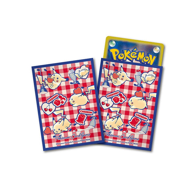 【買取品】デッキシールド《ピカチュウとハート》/64枚入り(カードスリーブ)