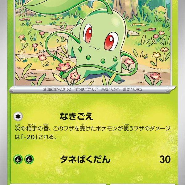 ポケキュン まとめ売り ジラーチ チコリータ… 状態B】チコリータ[016/742][-][MC]
