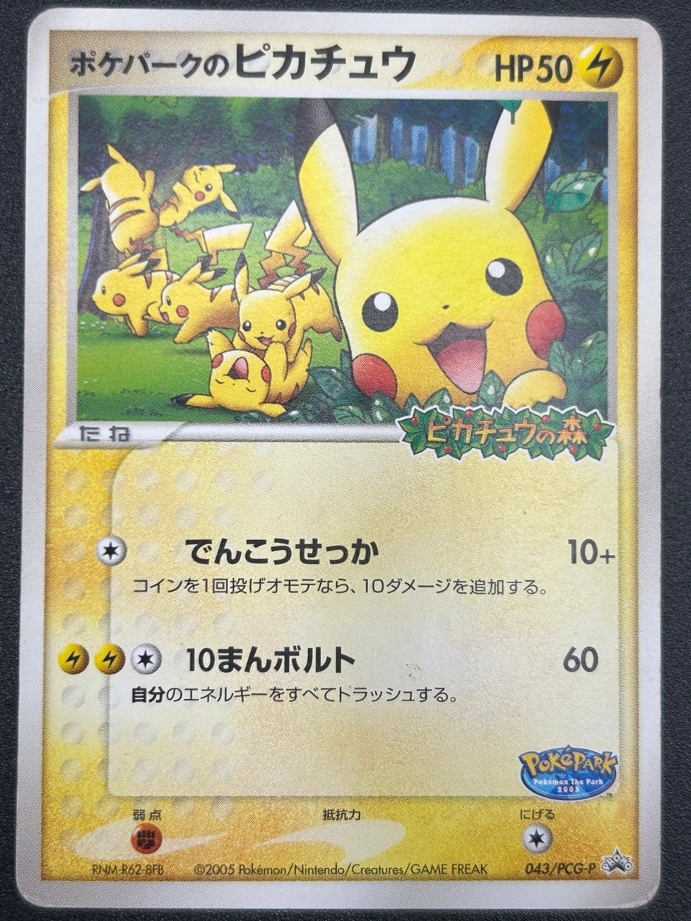 【状態C】ポケパークのピカチュウ[043/PCG-P][P][プロモ]【実物写真掲載】【管理コード:	IT2JZYD9HX7G】