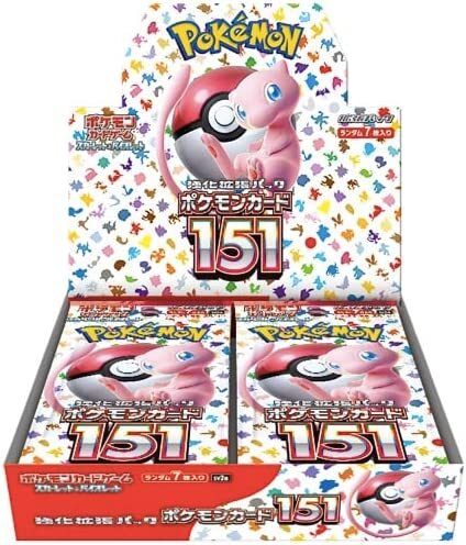 【買取品BOX/状態A】ポケモンカード151(SV2a)【ゆうパックのみ】