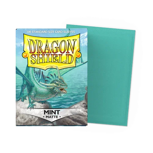【新品】ドラゴンシールド マットミント(Mint)【DAGON SHIELD/100枚入】