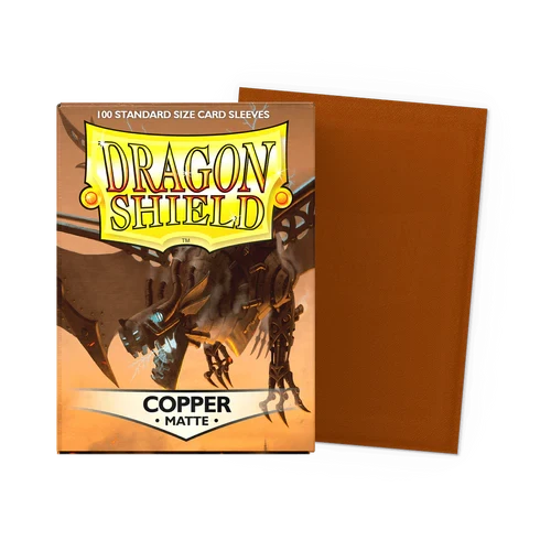 【新品】ドラゴンシールド マットカッパー(Copper)【DAGON SHIELD/100枚入】