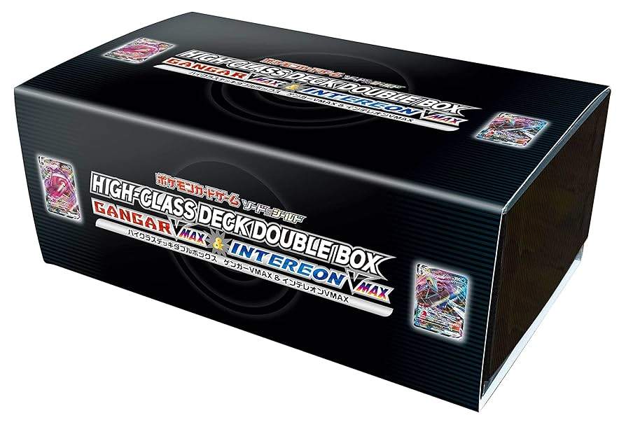 【買取品/状態A】ハイクラスデッキダブルBOX ゲンガーVMAX＆インテレオンVMAX※シュリンクあり【ゆうパックのみ】