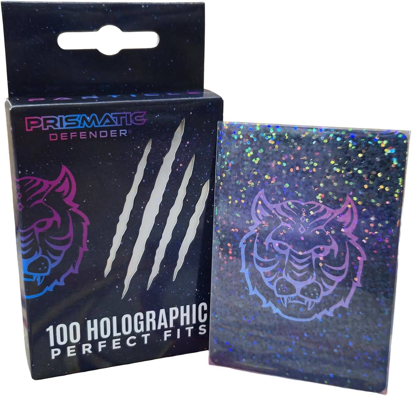 【新品】Prismatic Defender Holographic Card Sleeves Perfect Fit Particle(ラメ入りインナースリーブ)【PRISMATIC DEFENDER/100枚入】